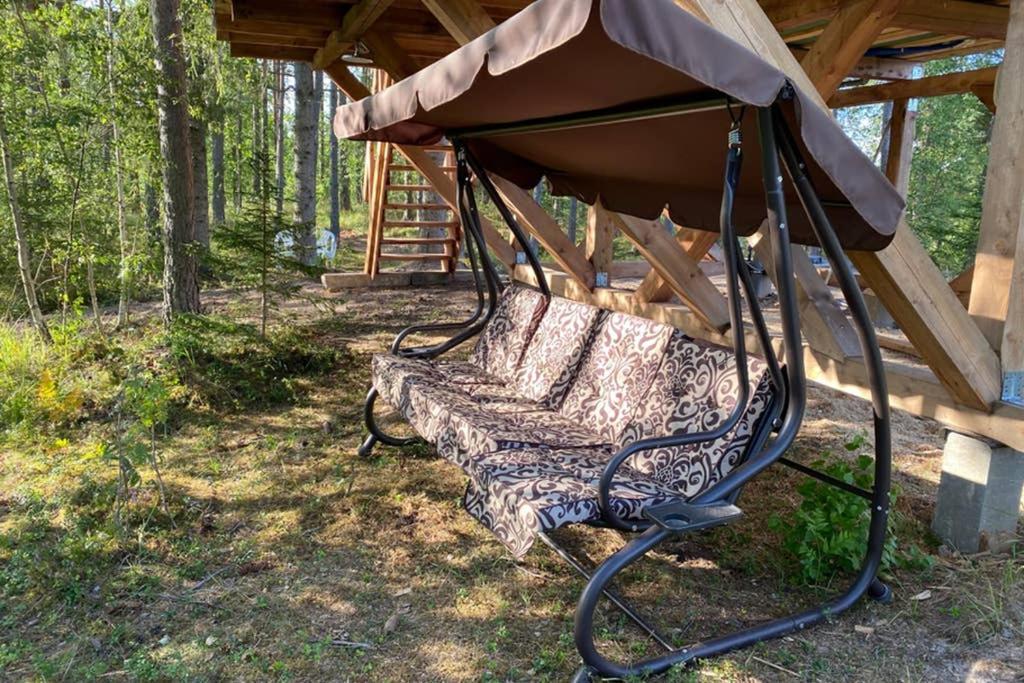 Viking House In The Tree! Jacuzzi, Sauna,Apkure! Lici  Dış mekan fotoğraf